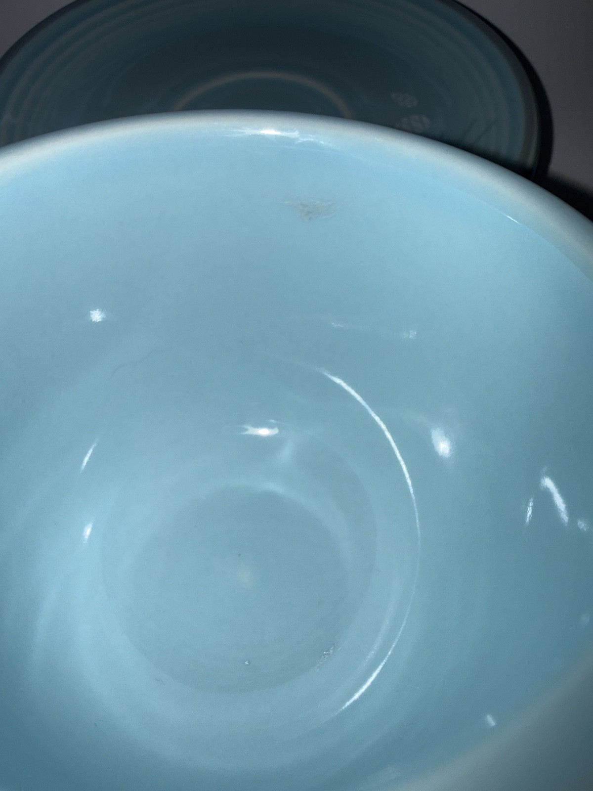 Fiesta Atomic Pine teacup and saucer on Sky