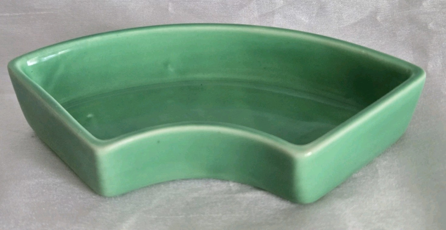 1936 RARE OLD VINTAGE FIESTA RELISH TRAY INSERT VINTAGE GREEN FIESTA FIESTAWARE