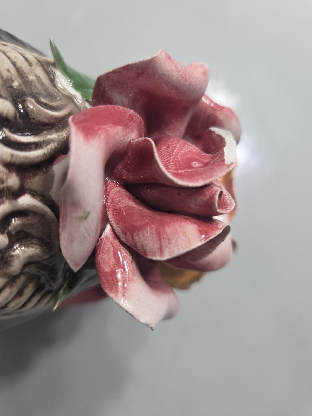 Capodimonte Style Footed Center Bowl/Tureen – Check Pictures As Also Description