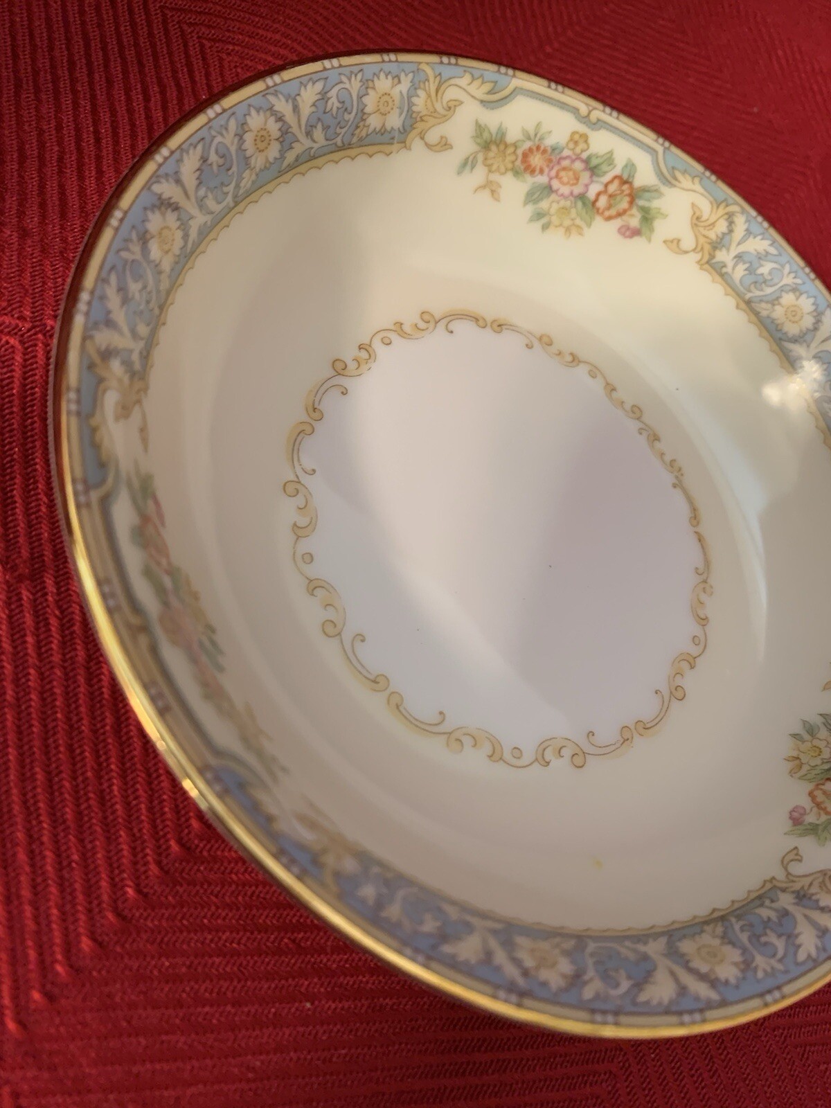 Set of 2 Noritake Royce 660 Fruit/Dessert Bowls Floral & Gold Trim Qty. Avail