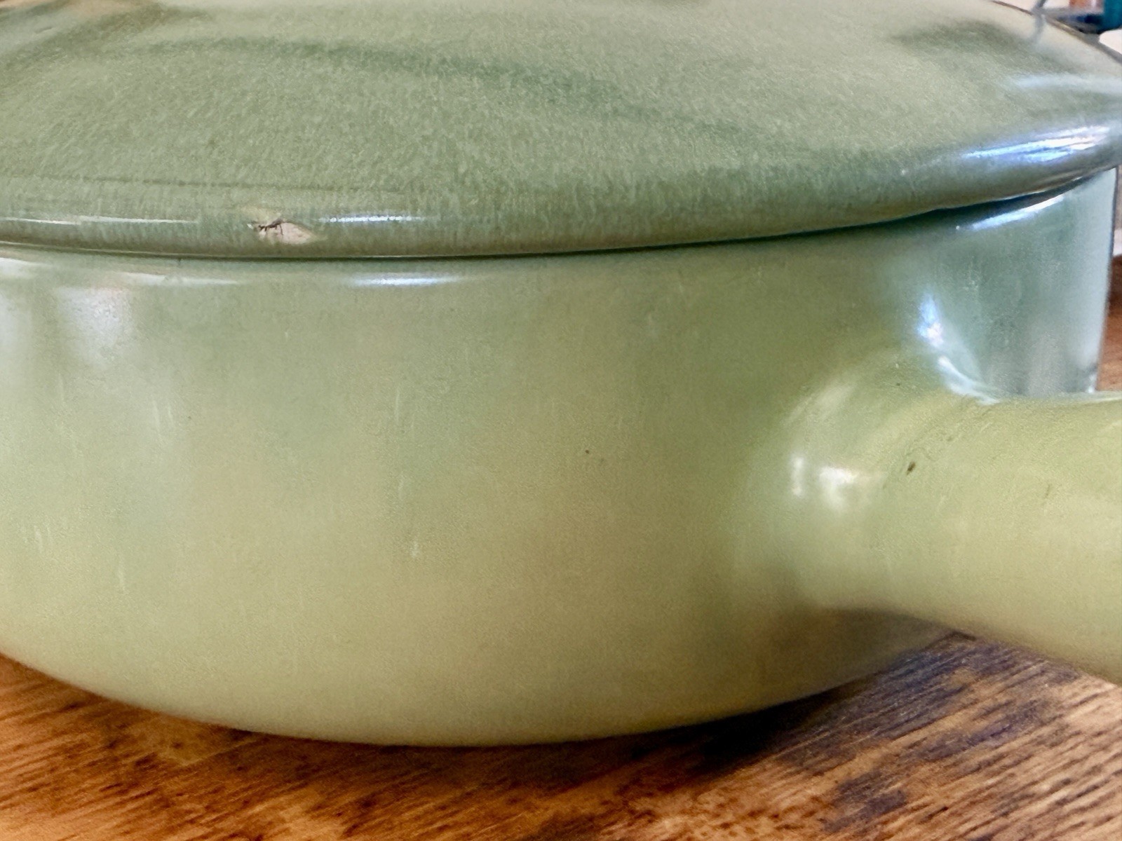 La Solana Solana Ware Sage Green Covered Casserole 4 cup capacity