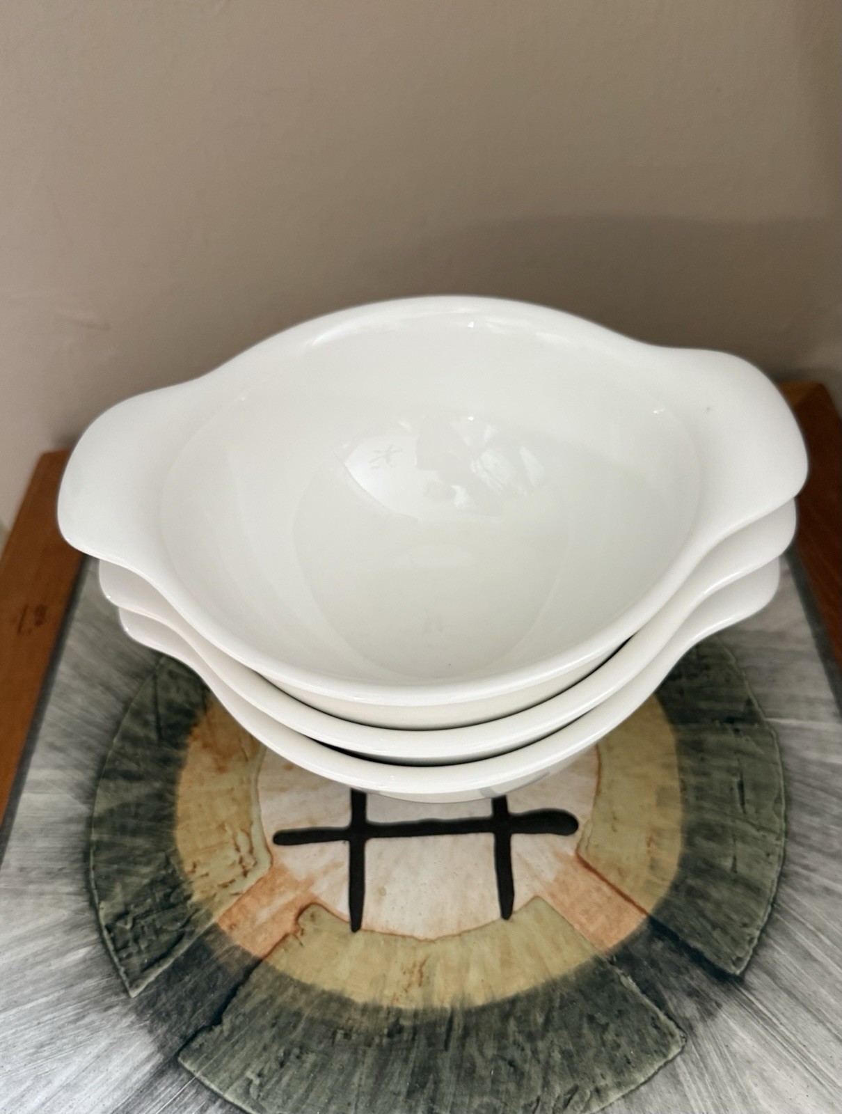 Villeroy & Boch Home Elements Lugged Soup Bowl Set Of 3 Look UNused