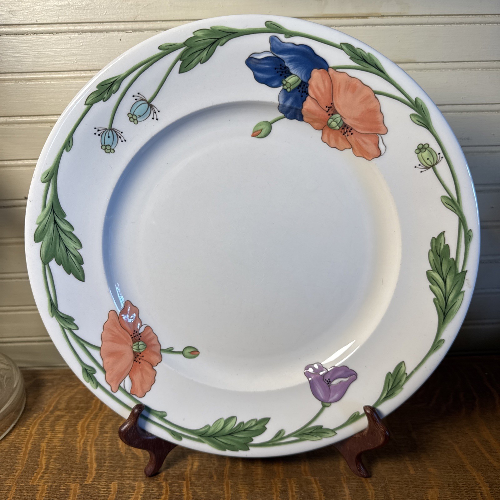 Villeroy & Boch 12 3/4″ AMAPOLA Large Round Serving CHOP Platter Plate Charger