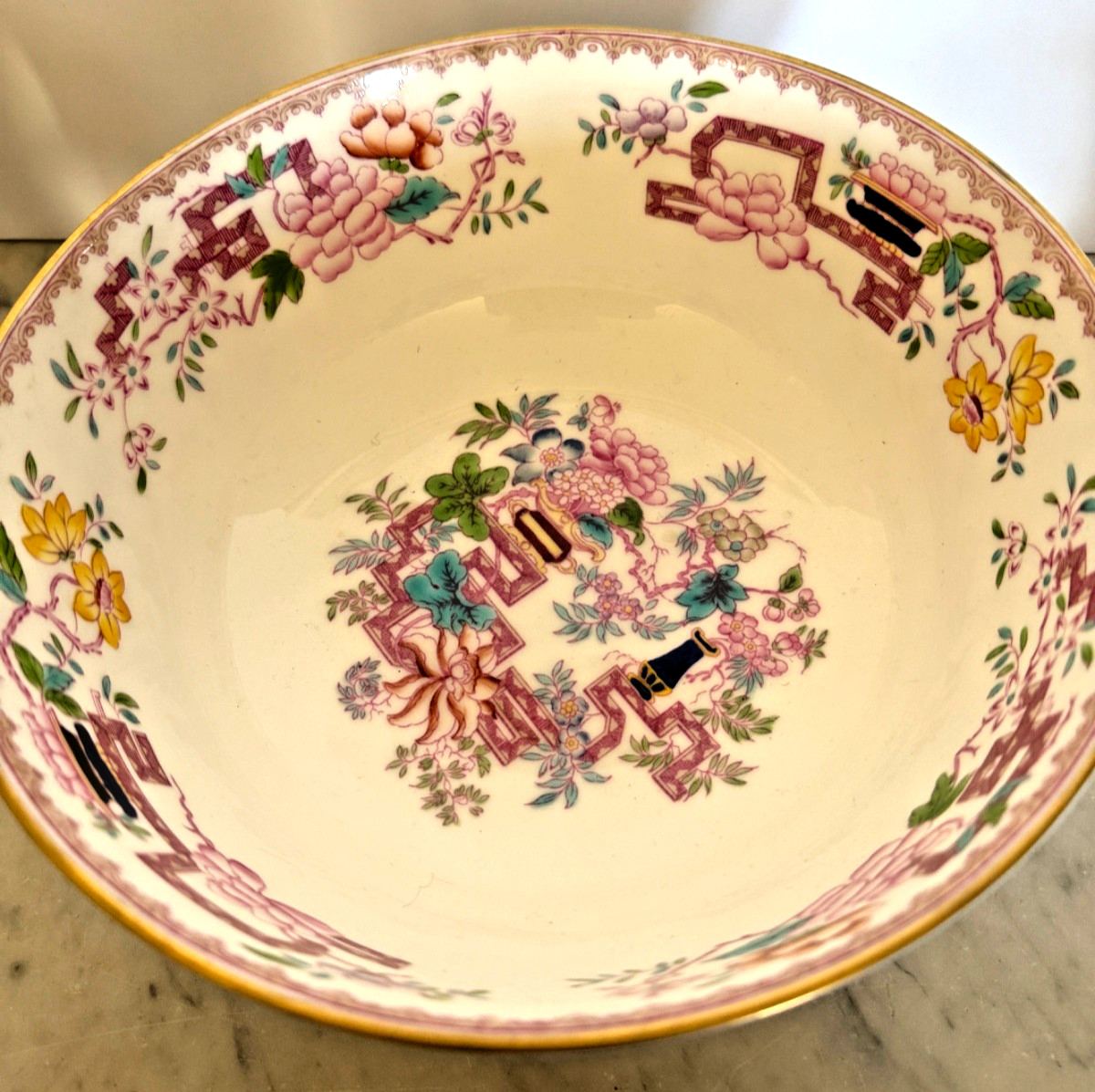 MInton-Chinese Tree- Bone China serving bowl