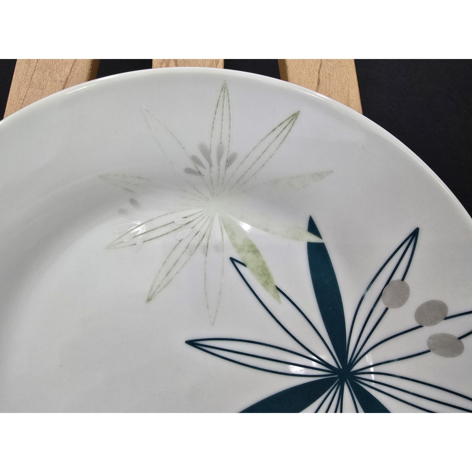 Pier 1 MCM Design Kui Hua 8 1/8 Inch Salad Plate-Set of 3