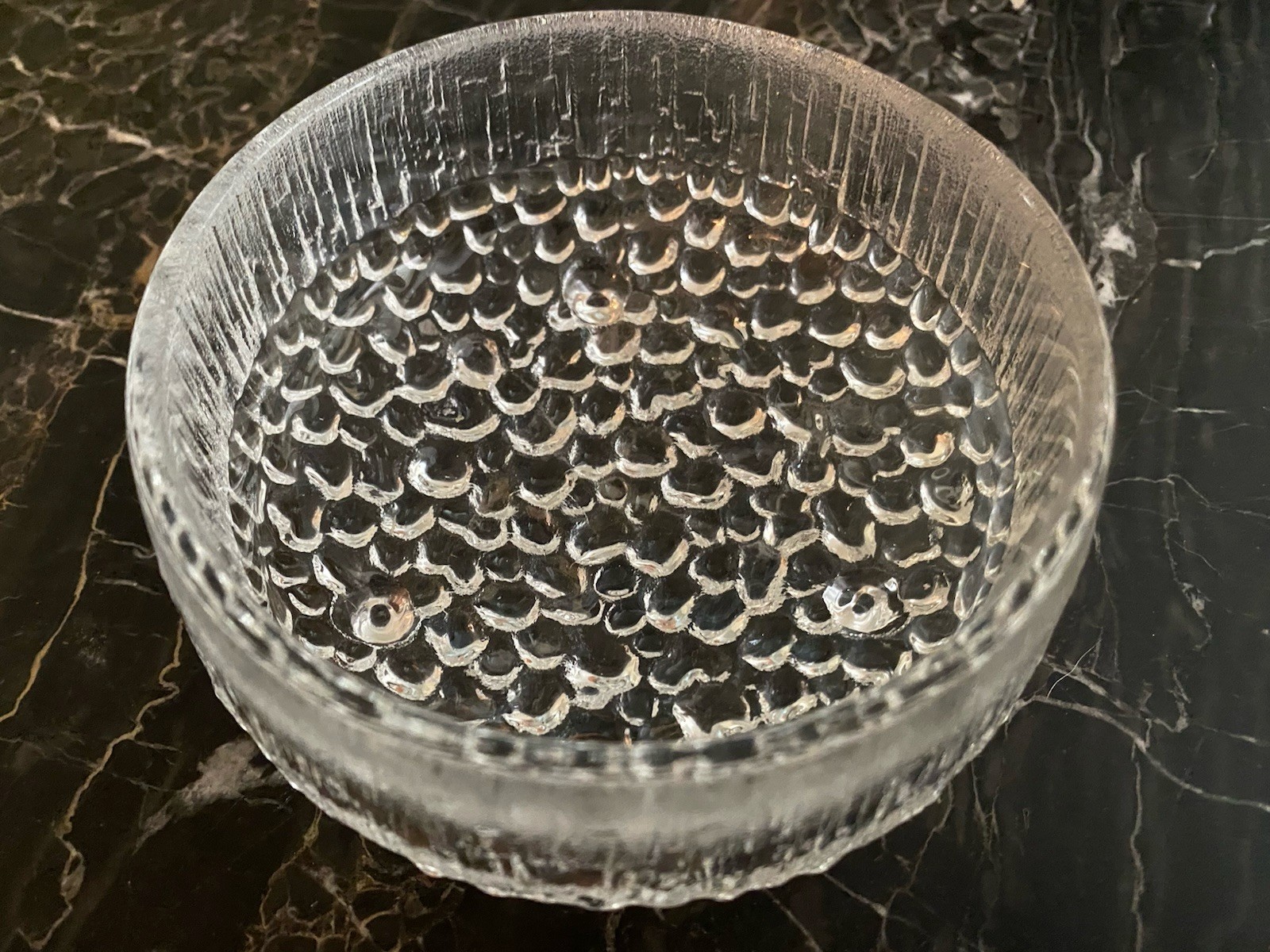 🧊✨❄️ Iittala ULTIMA THULE Small 3-Toed/Ftd. Dessert Bowl, 4.25″W x 2″H ❄️✨🧊