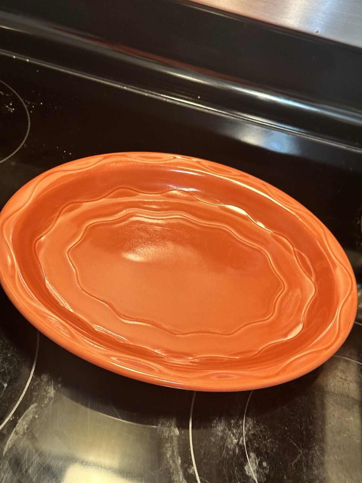 Syracuse China ‘Catalina’ 13 1/2”x 10 1/2” Platter 1950-1959 Vintage USA MCM