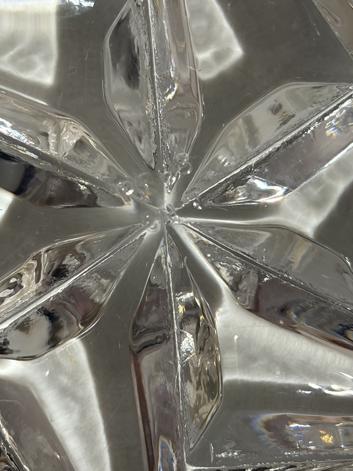 Vtg Rare Pattern Glass Pres Cut Punch Bowl Set LE Smith Stars Feather Horseshoe?