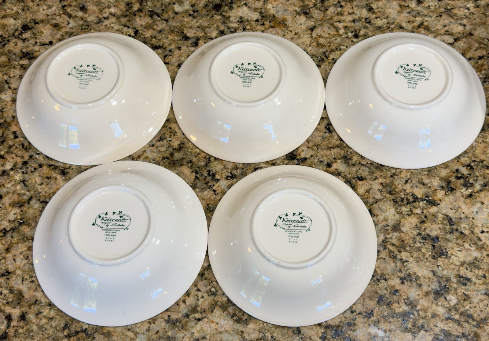 Vintage Noritake Keltcraft Kilkee 9109 15pc Dinnerware Set Ireland Unused EC