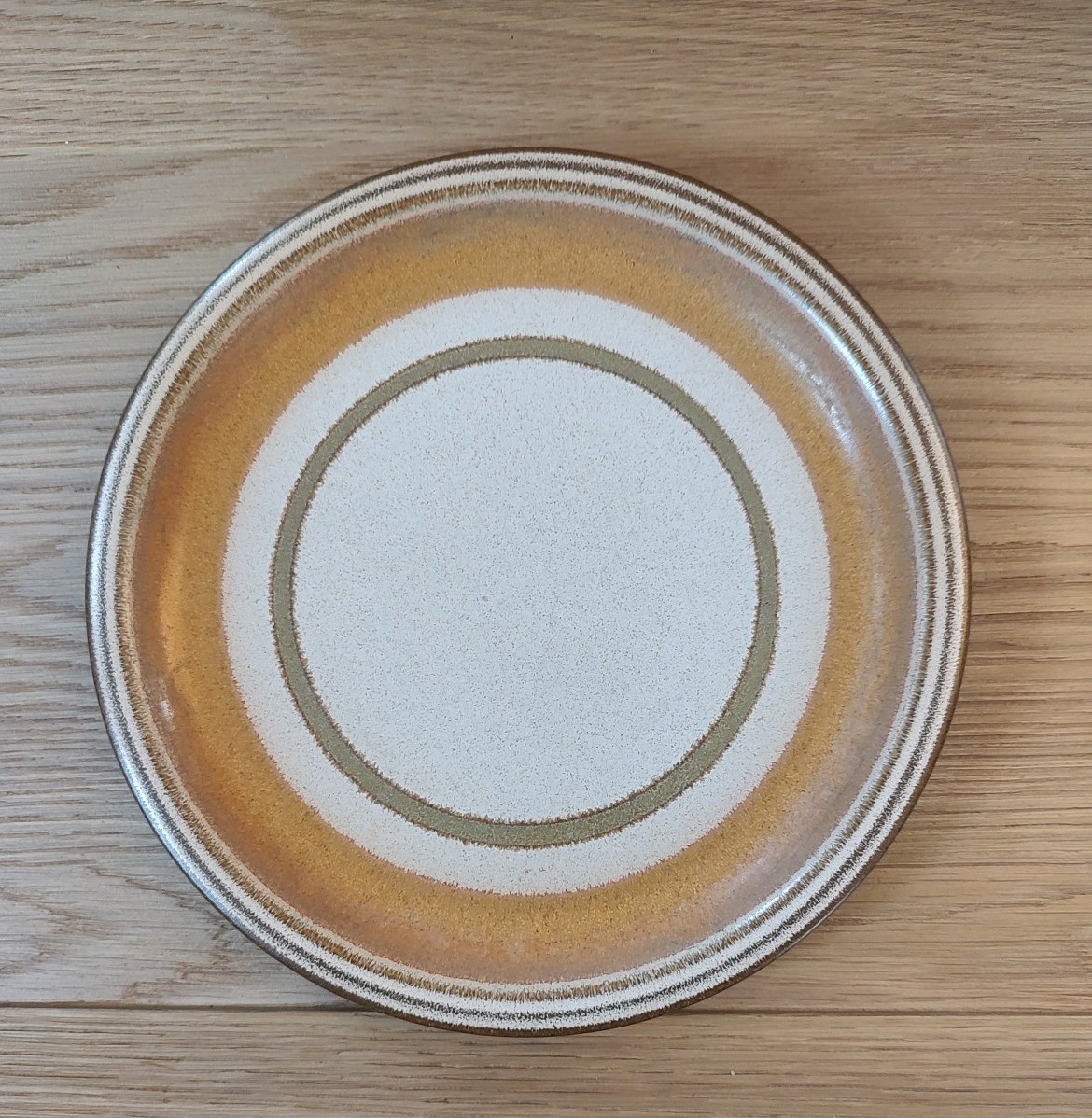 Denby-Langley Hall Artisan Palomar Luncheon Salad Plate 9 1/8 Inches VGUC