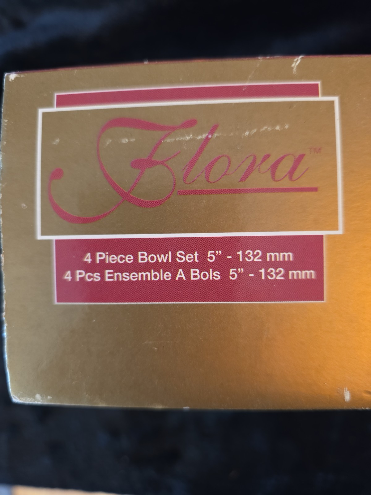 NOS Set of 4 Vtg KIG Indonesia 6-1/2″ Dia Scalloped Glass Cereal Salad Soup Bowl
