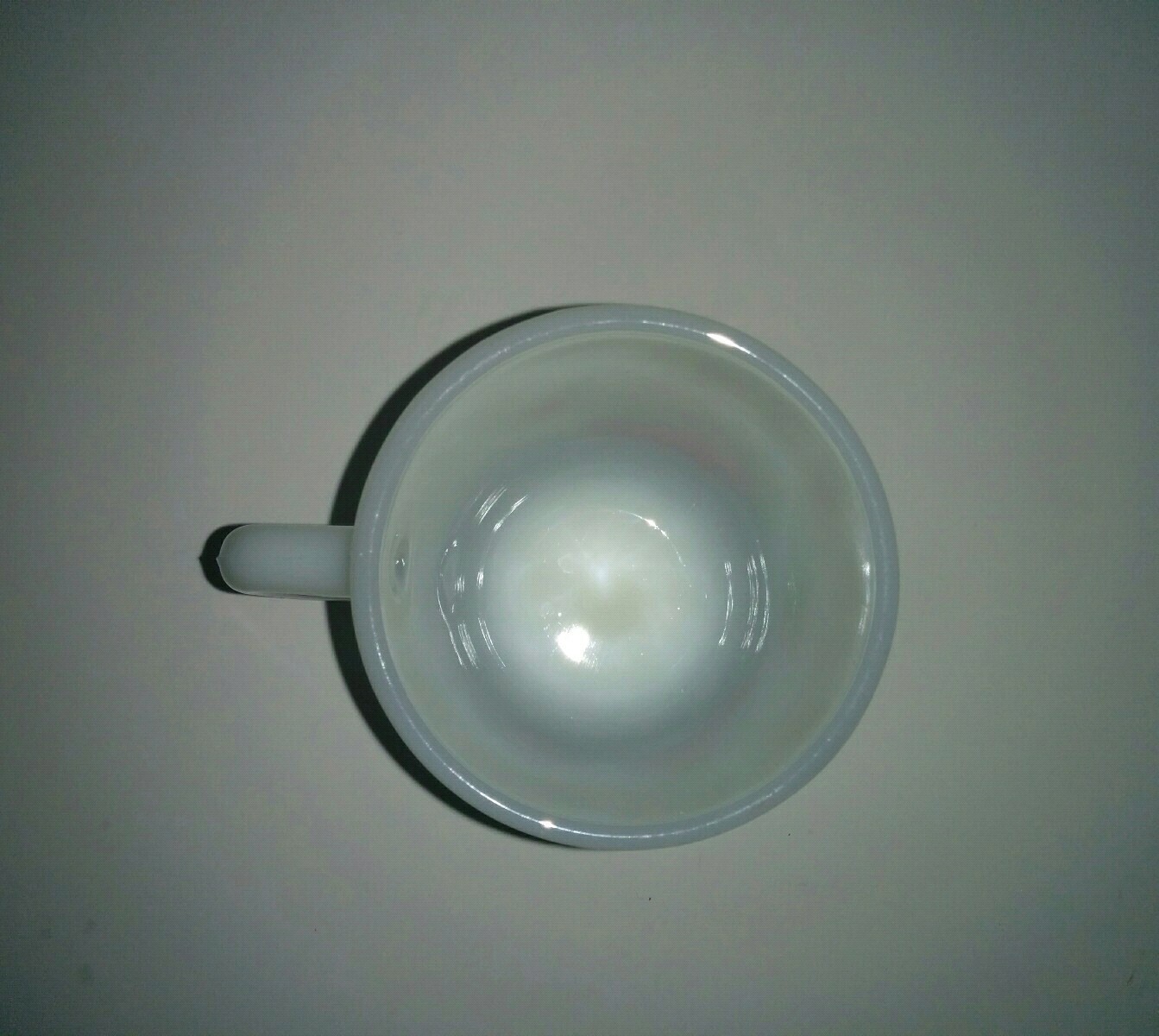 Vintage 1980 Strawberry Shortcake Mug Cup Milk Glass Anchor Hocking Fire King