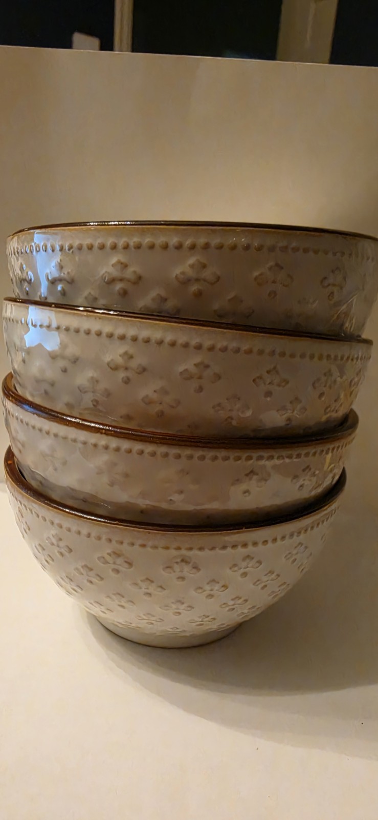 PFALTZGRAFF JOANNE SOUP CEREAL BOWLS LOT OF (4) 5.3″