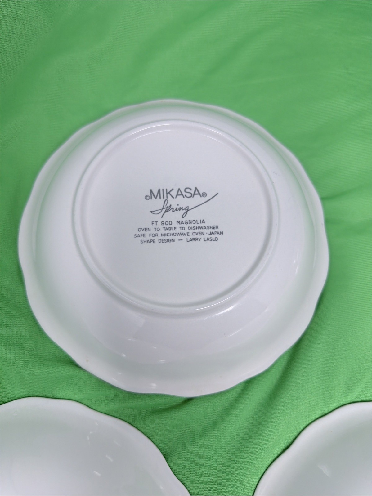 Set of 5 Mikasa Spring Magnolia FT900 Coupe Soup Bowl 7.75″ Larry Laslo