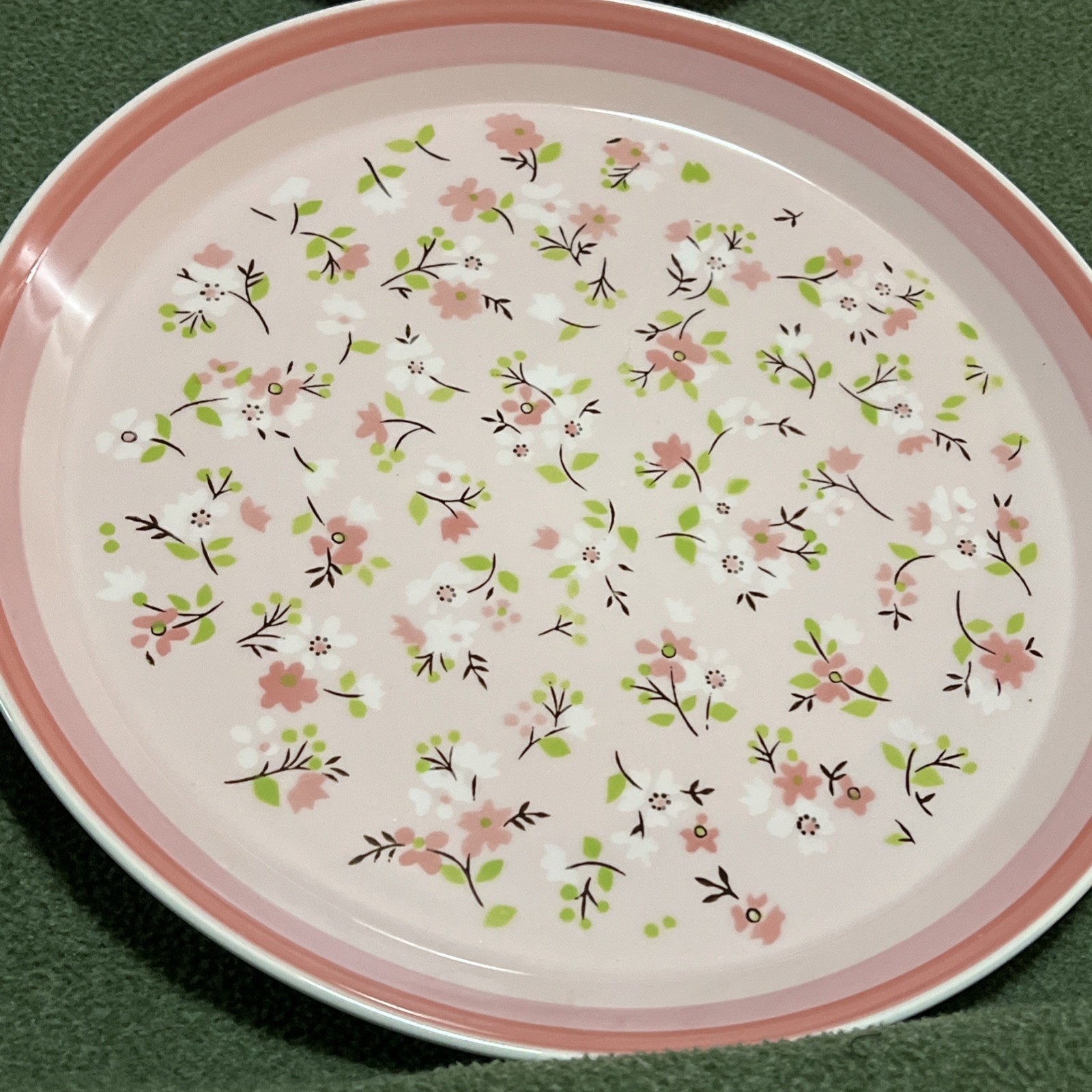 (8) Mikasa International Playmate Plus Rare “Pink Candy” C4163 10 3/4″ Japan