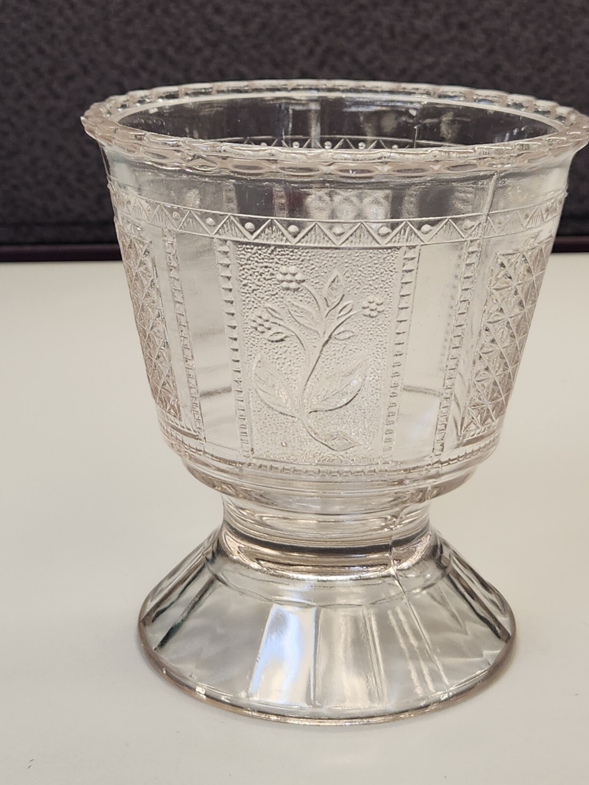 EAPG Regal aka Banded Forget me Not Sugar (no lid) Bryce Brothers 1875