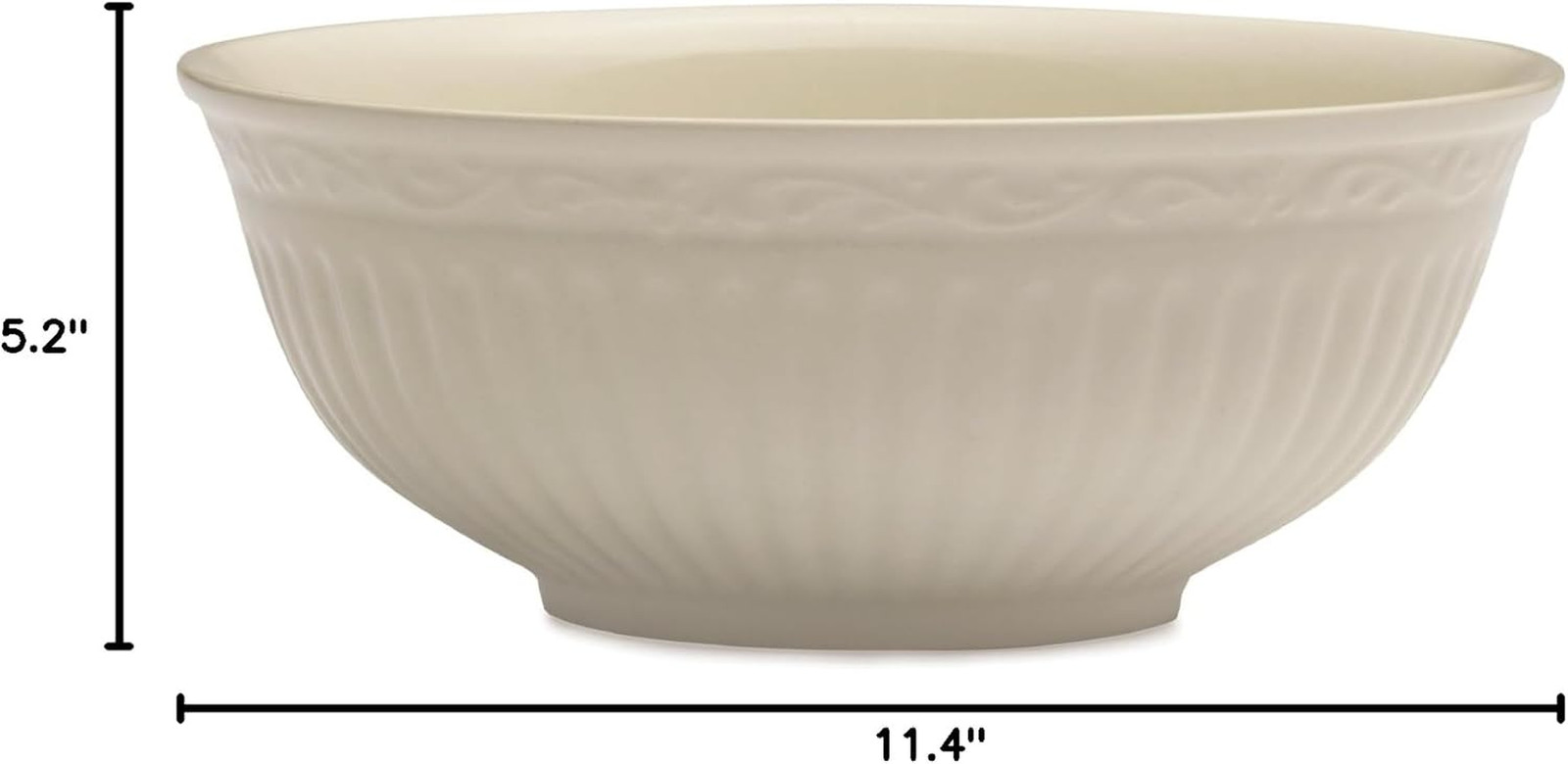 Mikasa DD900-410 Italian Countryside Fruit Bowl, 5-1/4-Inch, Set of 4