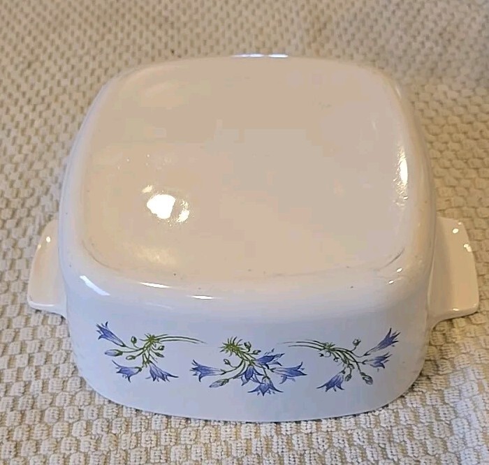 Corning Ware BLUE DUSK Square Casserole Dish (A-1 1/2-B) 1.5 Liter Vintage 90’s