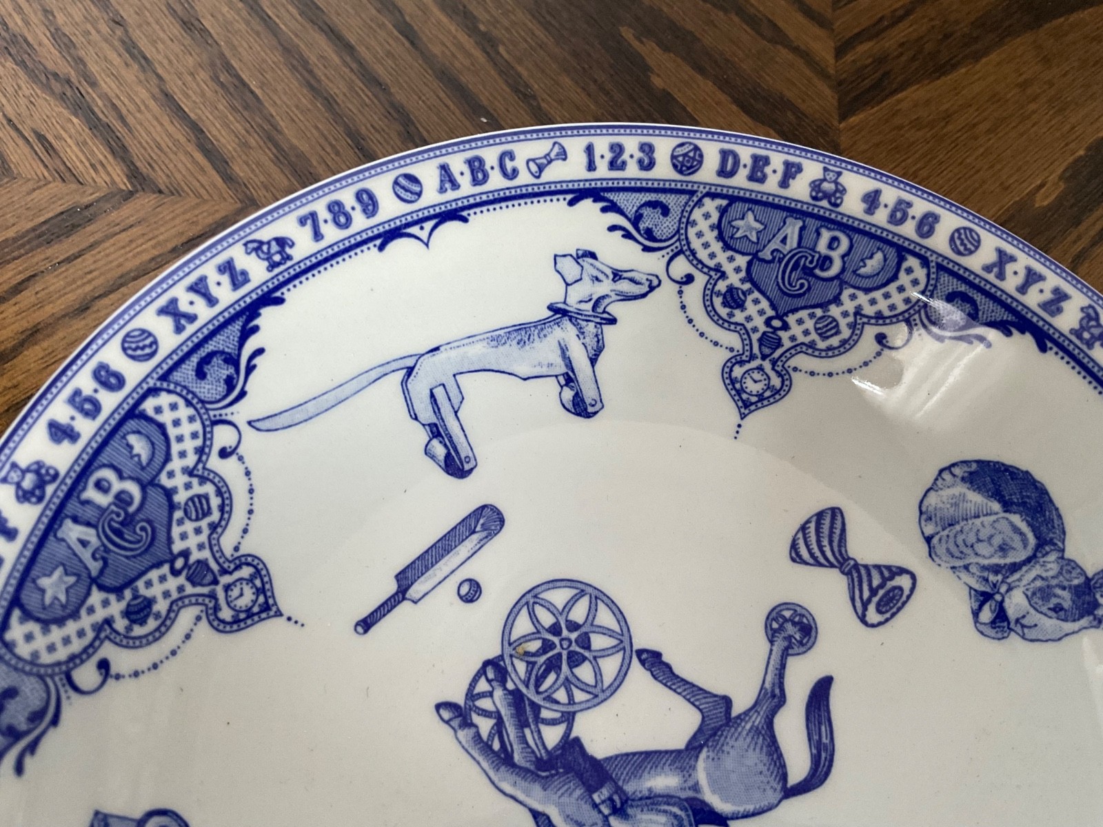 Spode Edwardian Childhood 2 Cereal Bowls 6 1/4″