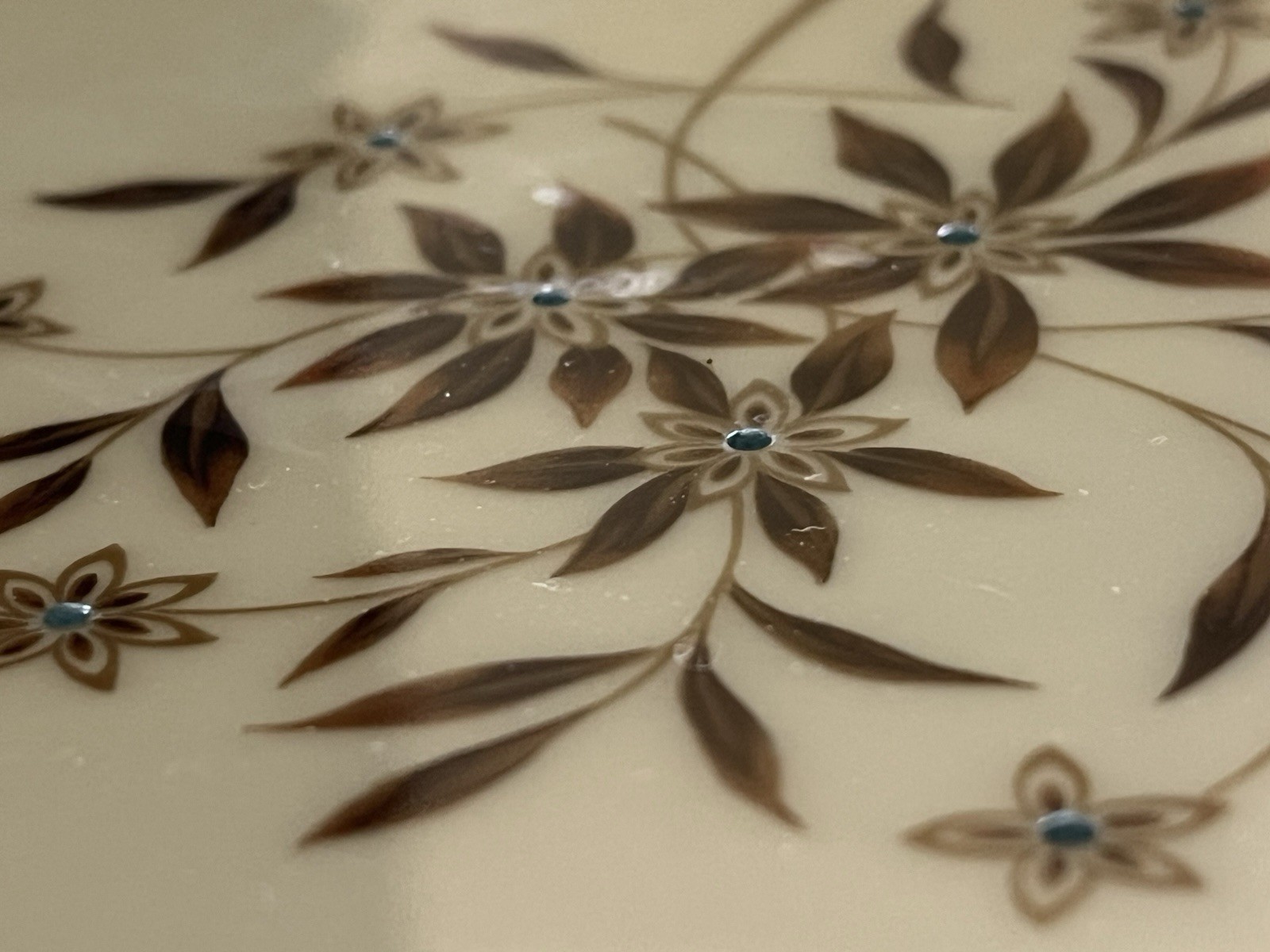 12 Lenox Starlight Salad Plate Set Vintage Flower Elegant Dining Dishes Retro