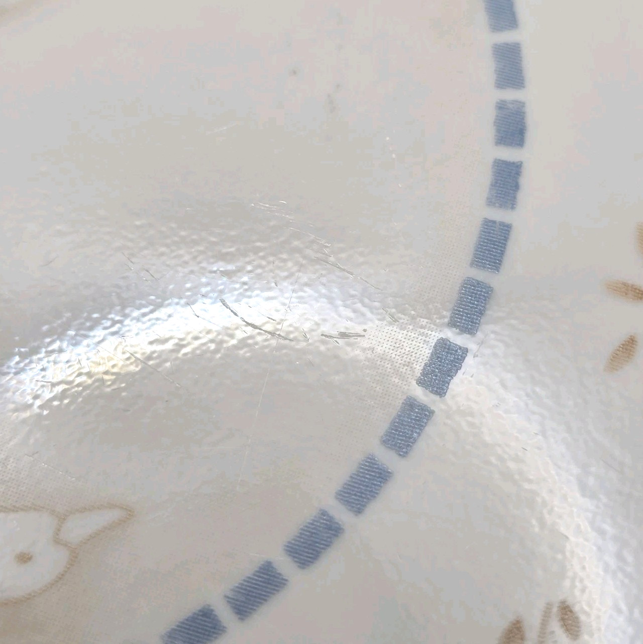 4 Vtg Corelle Country Promenade 8.5″ Retired Salad Plates Goose Cottagecore USA