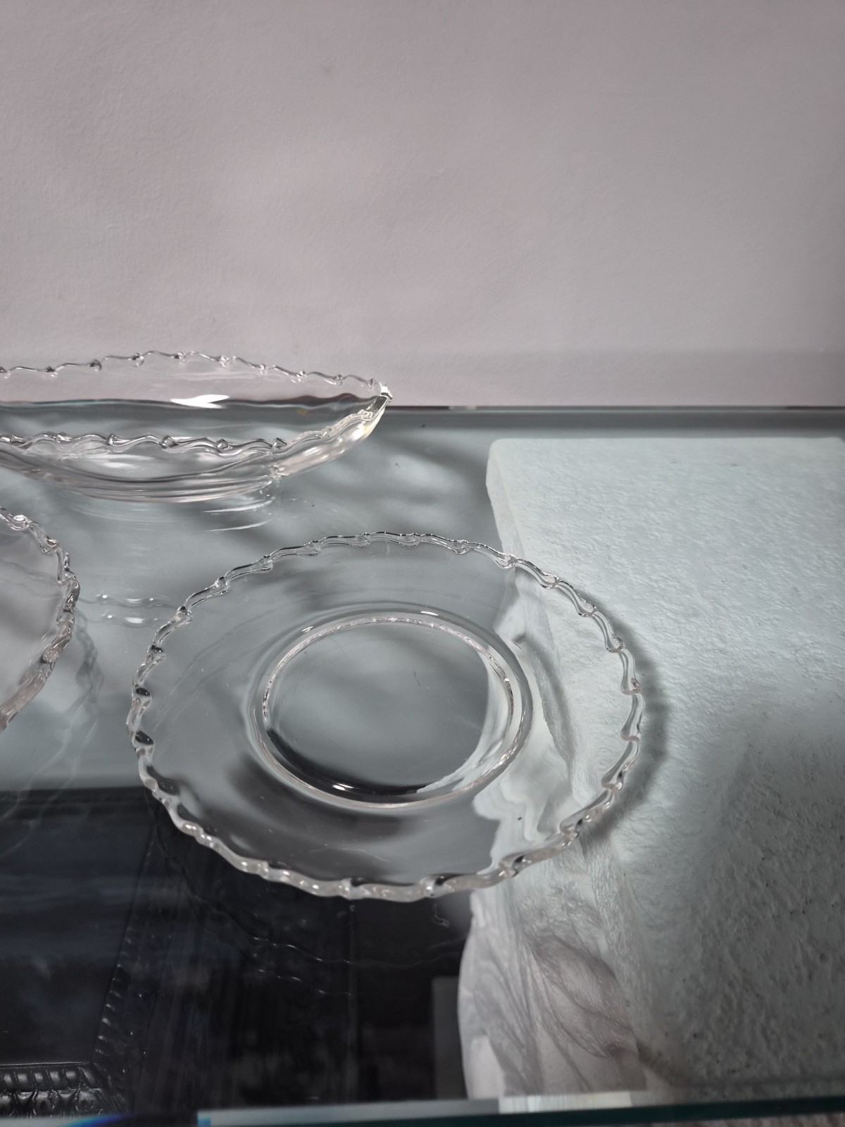 *Set Of 5* Fostoria Art Deco Century Clear Glass