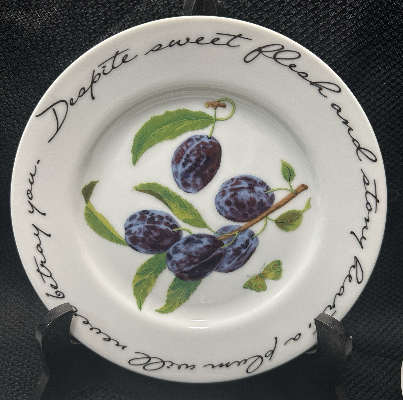 Williams Sonoma Orchard Suite Plates Salad Dessert Snacks Set Of 8 Cottage Core
