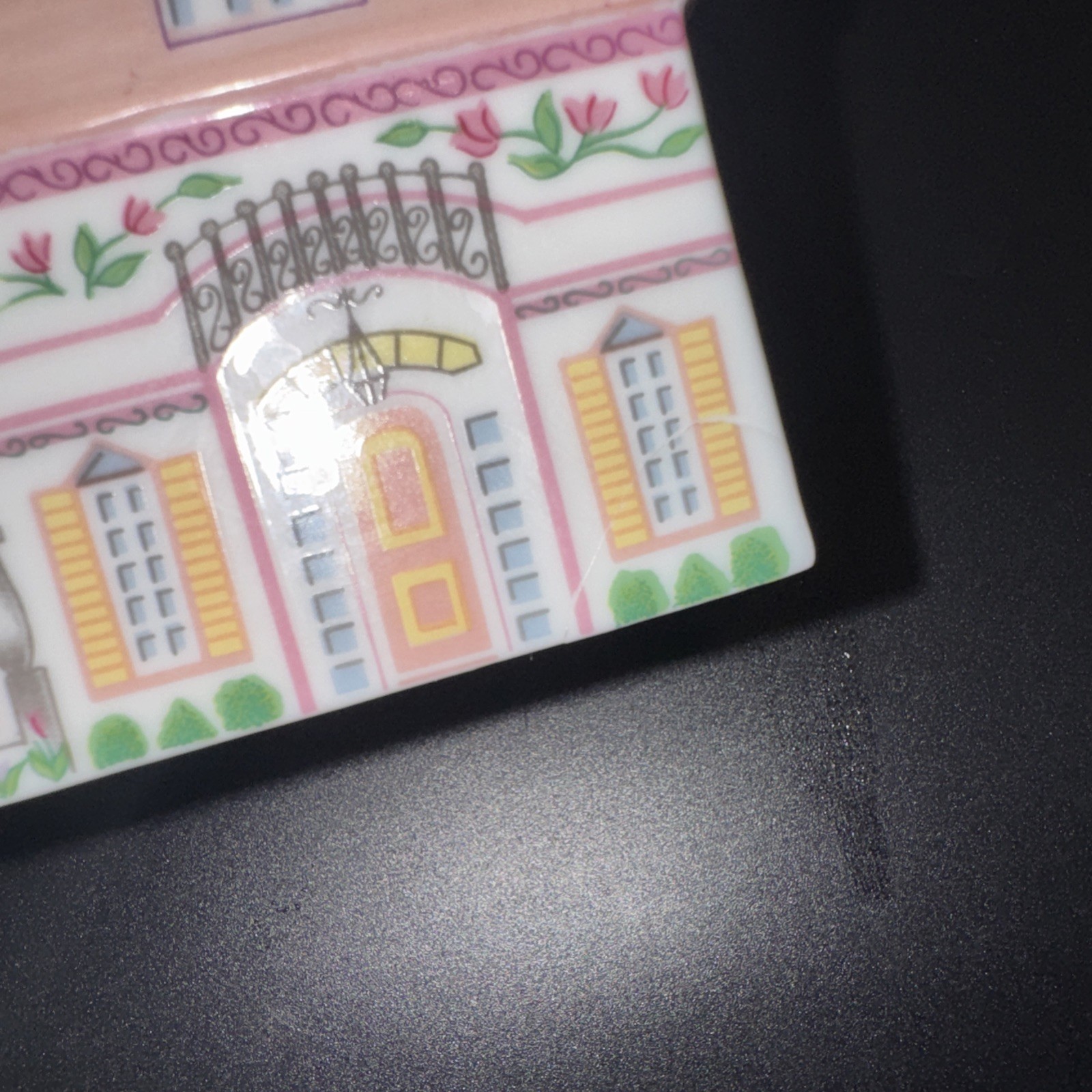 Lenox 1994 Spice Village Butter Dish Design Fine Porcelain *See Pics For Callout