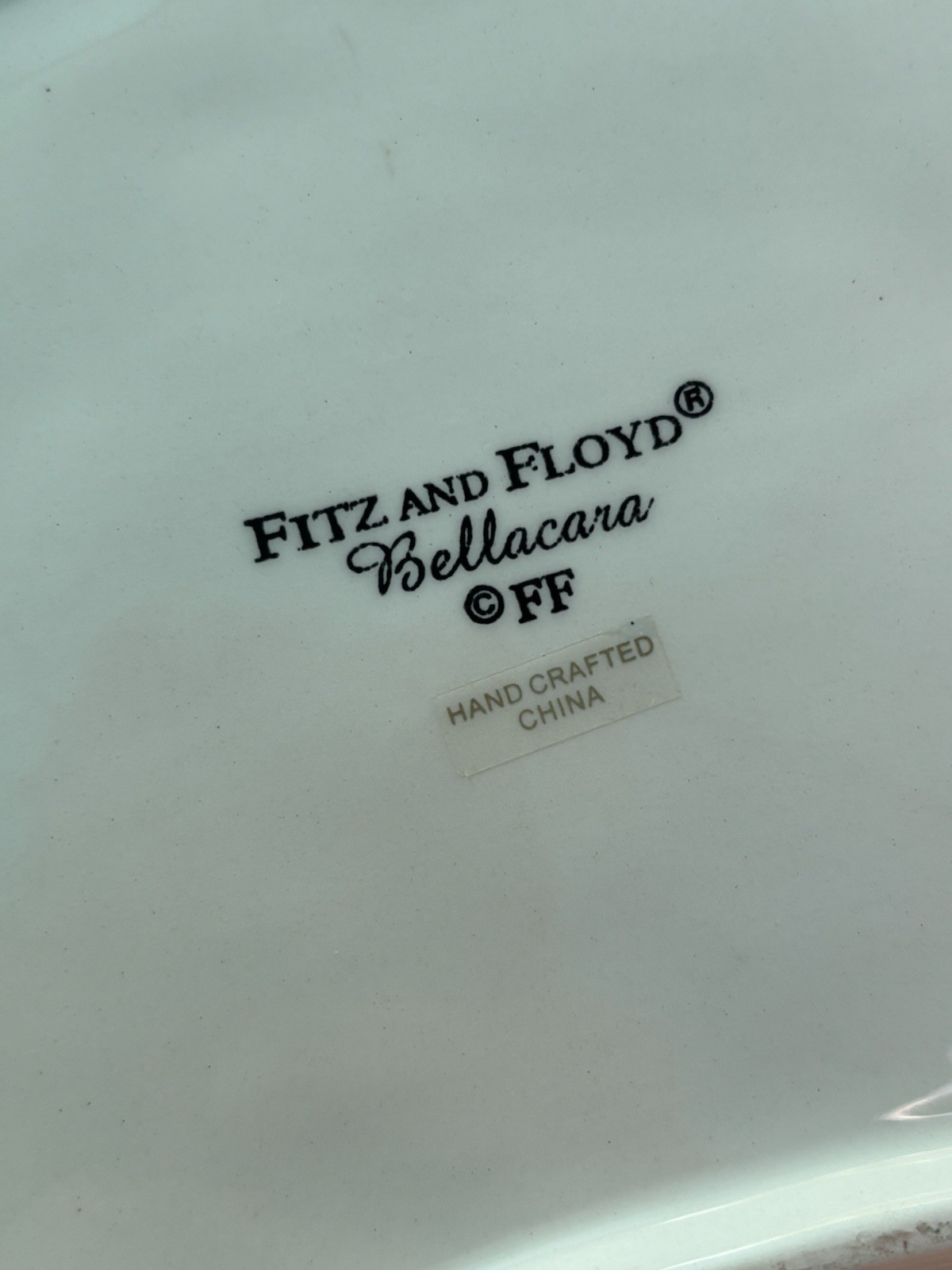 Fitz and Floyd Holiday Home Santa Server Christmas Decor