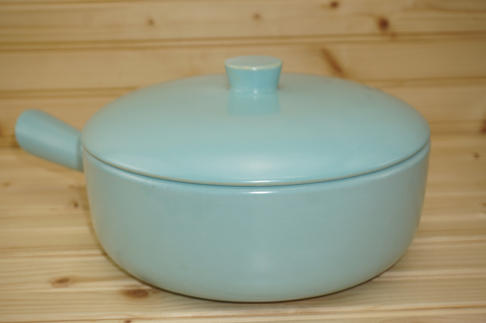 La Solana Blue Covered Casserole, 8 7/8″ (#1) Box #3 (G74)