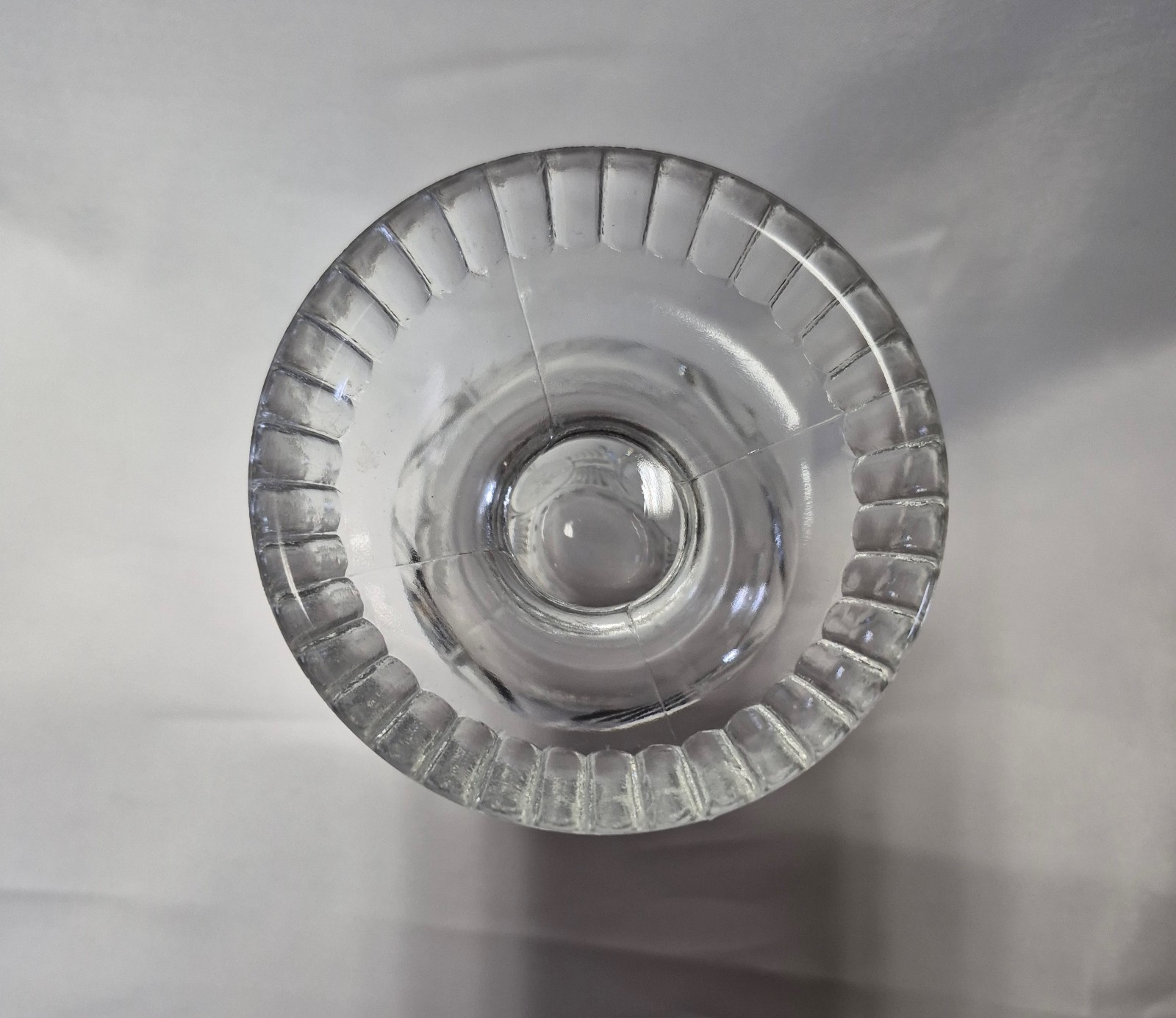 Frosted Circle Spooner Bryce Bros. Pattern Glass