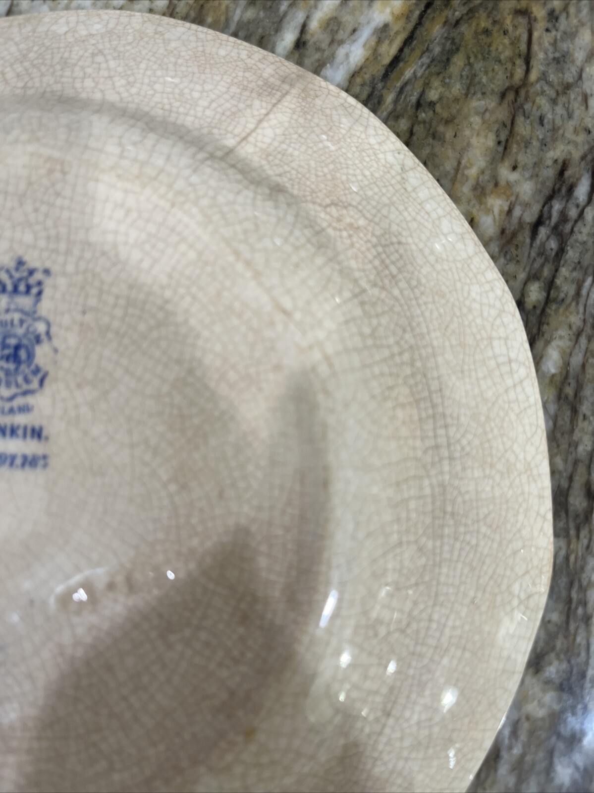 Antique Vtg Doulton of Burslem Salad Plate NANKIN 7 3/8″ circa 1912