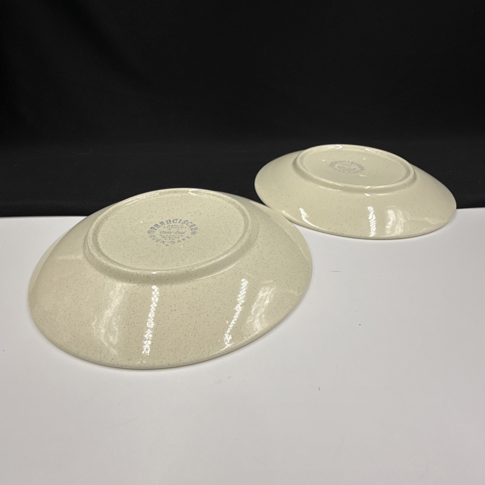 FRANCISCAN AUTUMN LEAVES Set Of (2) 6 1/2” Bread & Butter Plates •PRISTINE•
