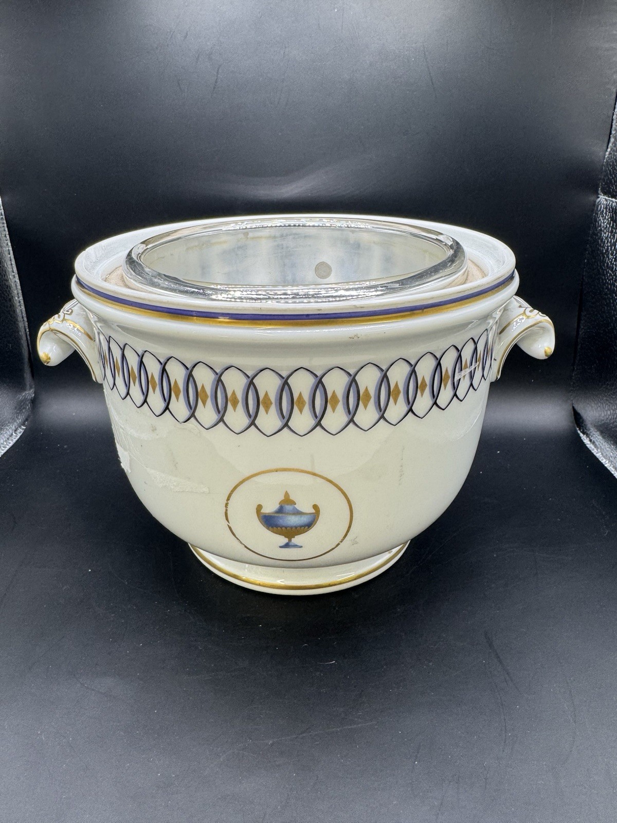Richard Ginori Neoclassical Italian Jardiniere Cachepot/Planter