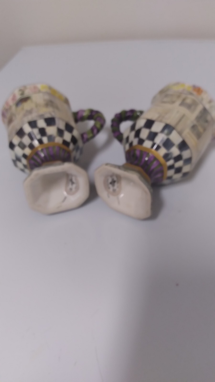2 Mckenzie Childs Cups. Beautiful you Get Both Cups For Listed Price. Great Deal