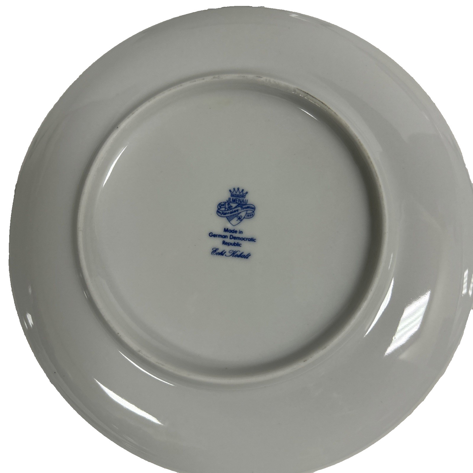 JLMENUA Echt Kobalt Blue Onion 7.5 inches Plate X 2 Plates
