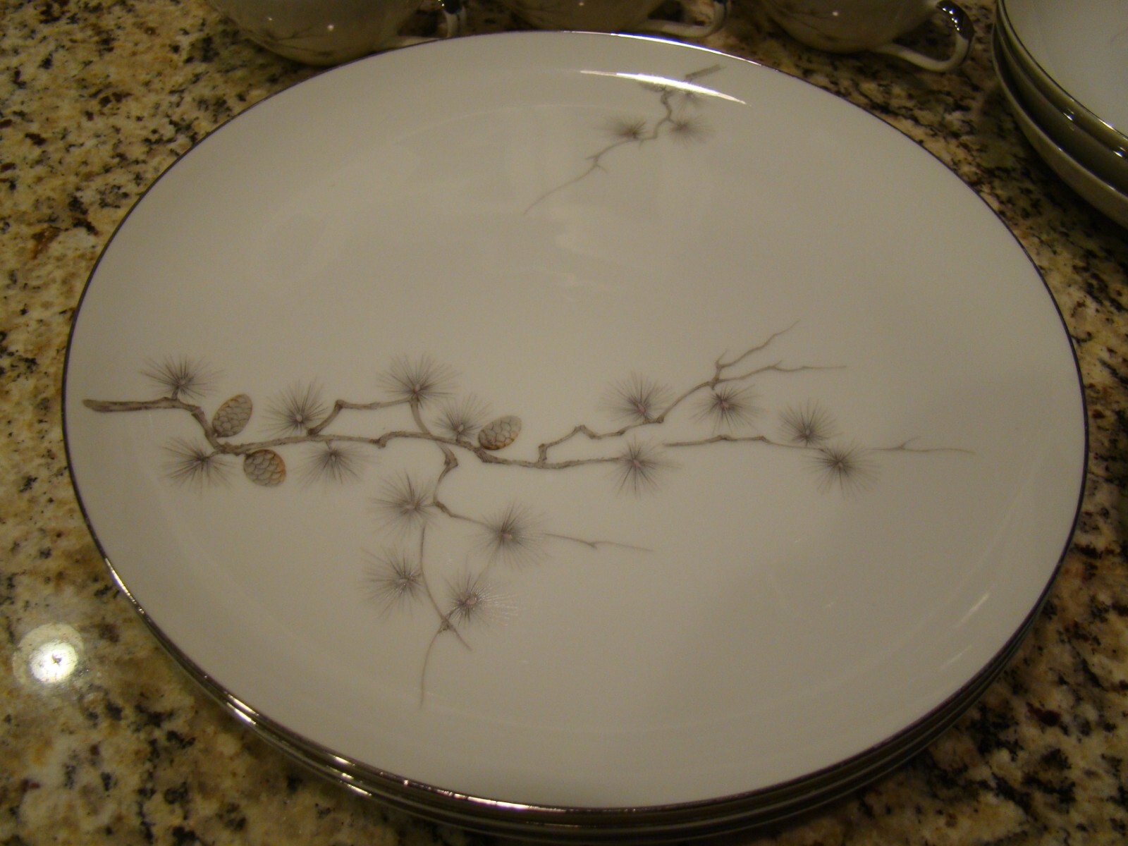 Vintage Mikasa Fine China Yamato Japan – Sendai #6168- Four Piece Place Setting