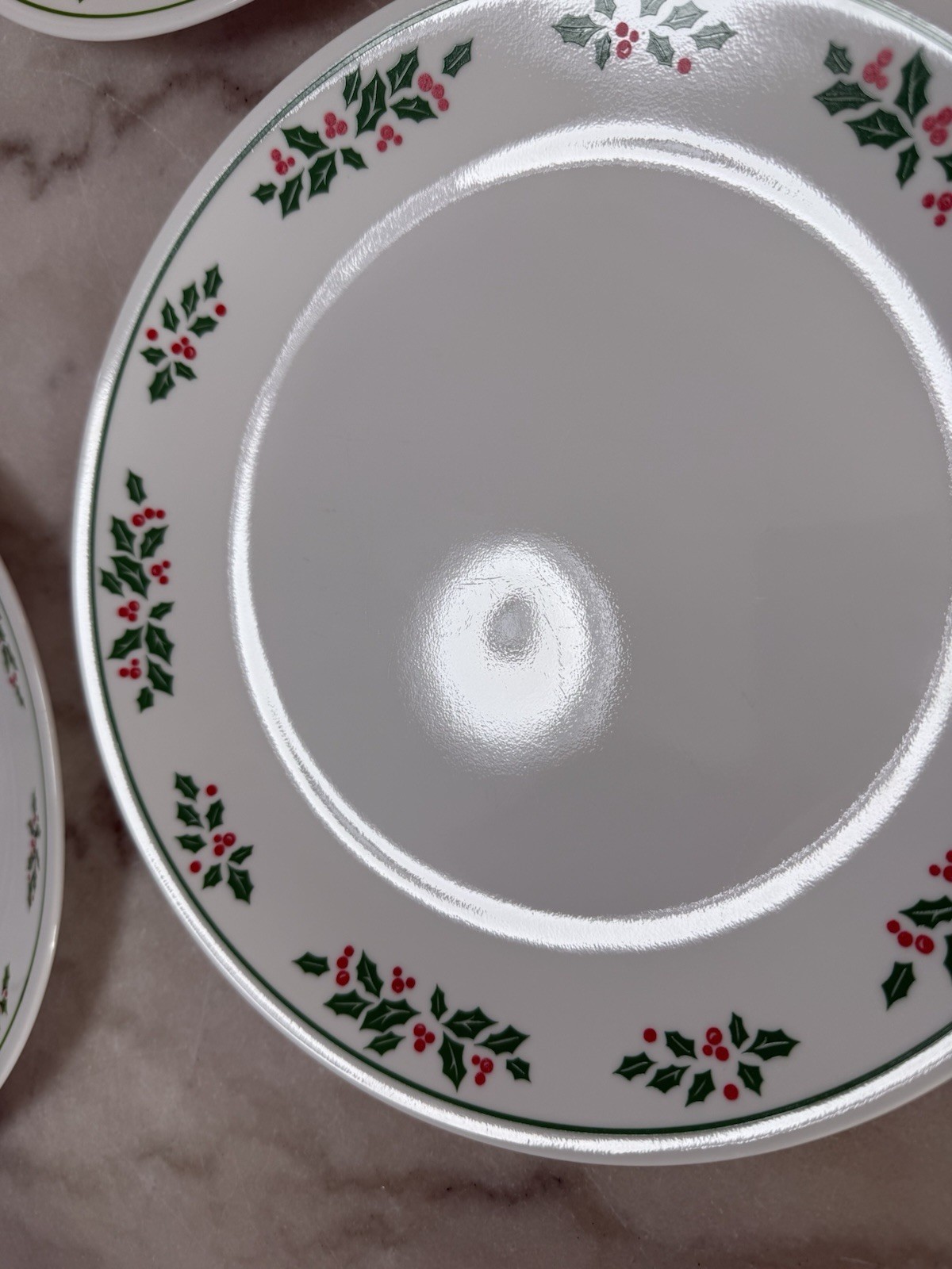 Set Of 6 Corelle By Corning Winter Holly Days Christmas Dinner Plates 10.25” 🎄