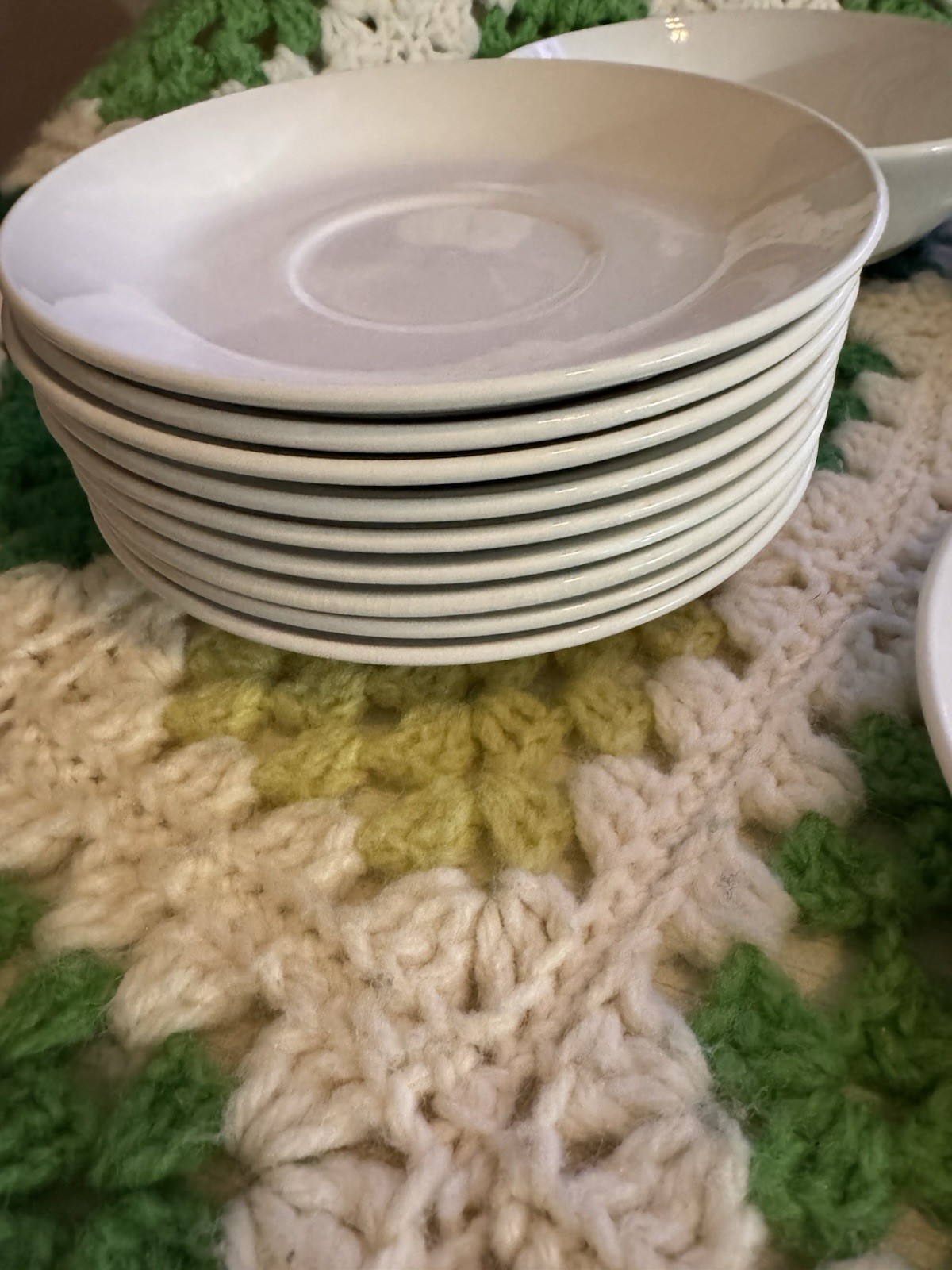 Johnson Brothers White Solid Ironstone Dinner Set Platter Plates Bowls England