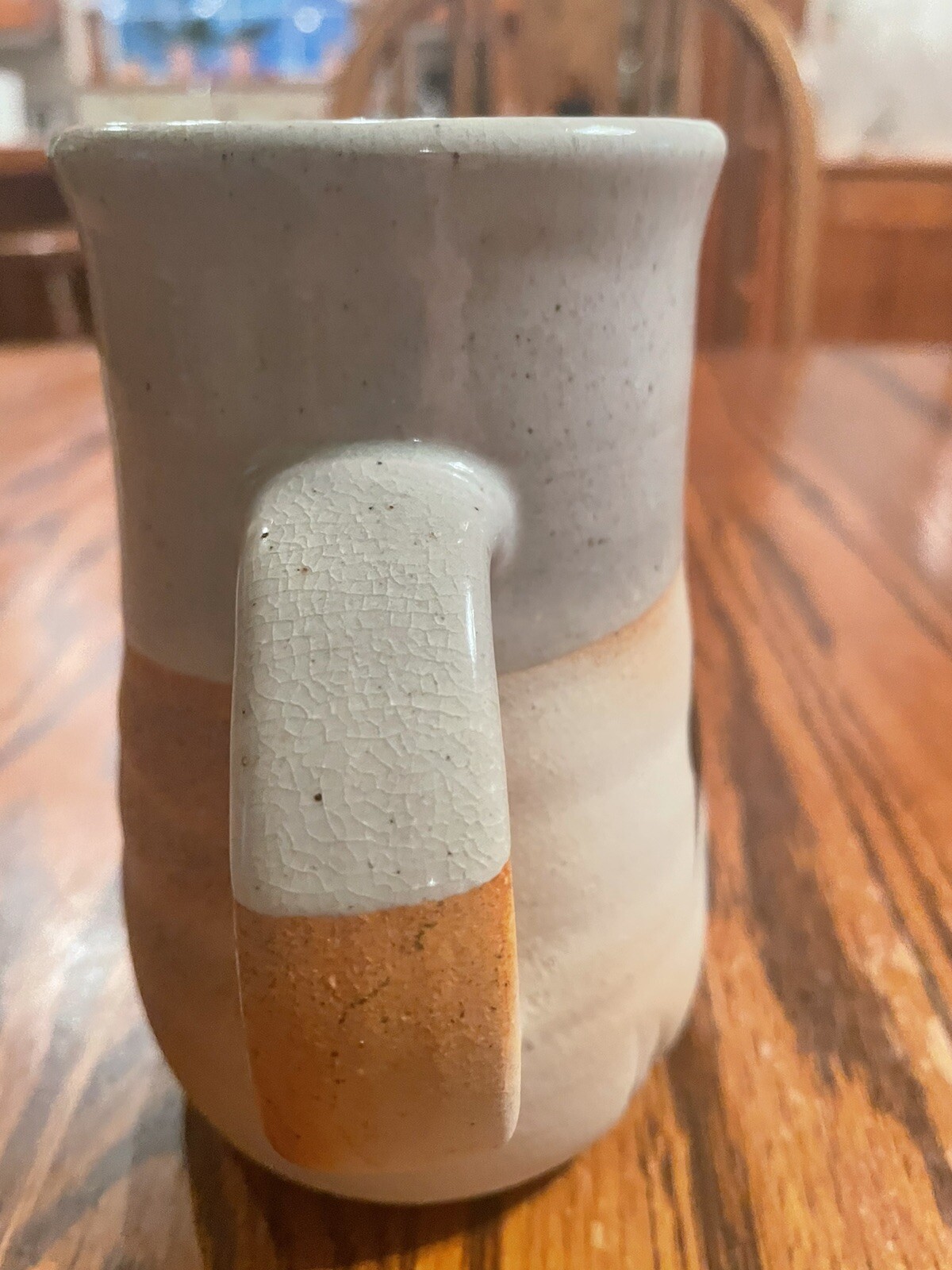 Charles Riggs Pottery Mug 5 1/2 Inches Tall