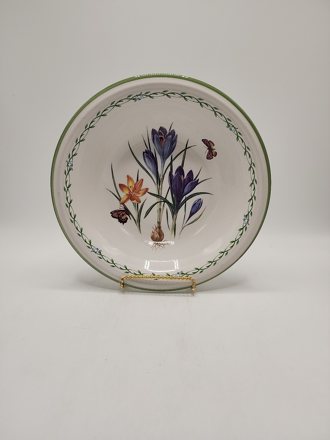 Studio Nova “Garden Bloom” 8 1/8 Inch Soup / Cereal Bowl