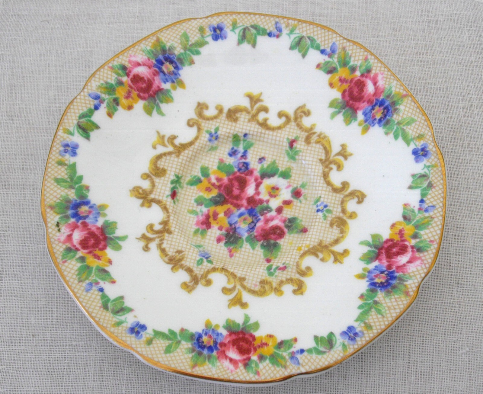 Vintage Paragon TAPESTRY Demitasse Cup + Saucer England ~