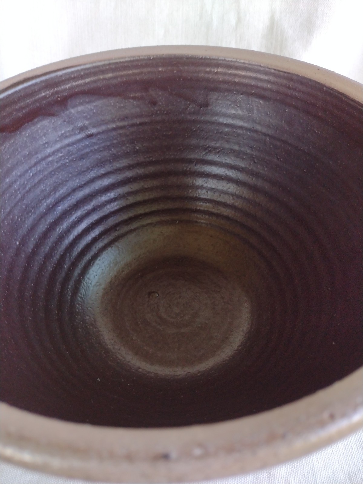 Vintage 1994 Rockdale Union Stoneware Handmade Bowl Wisconsin Ducks Unlimited