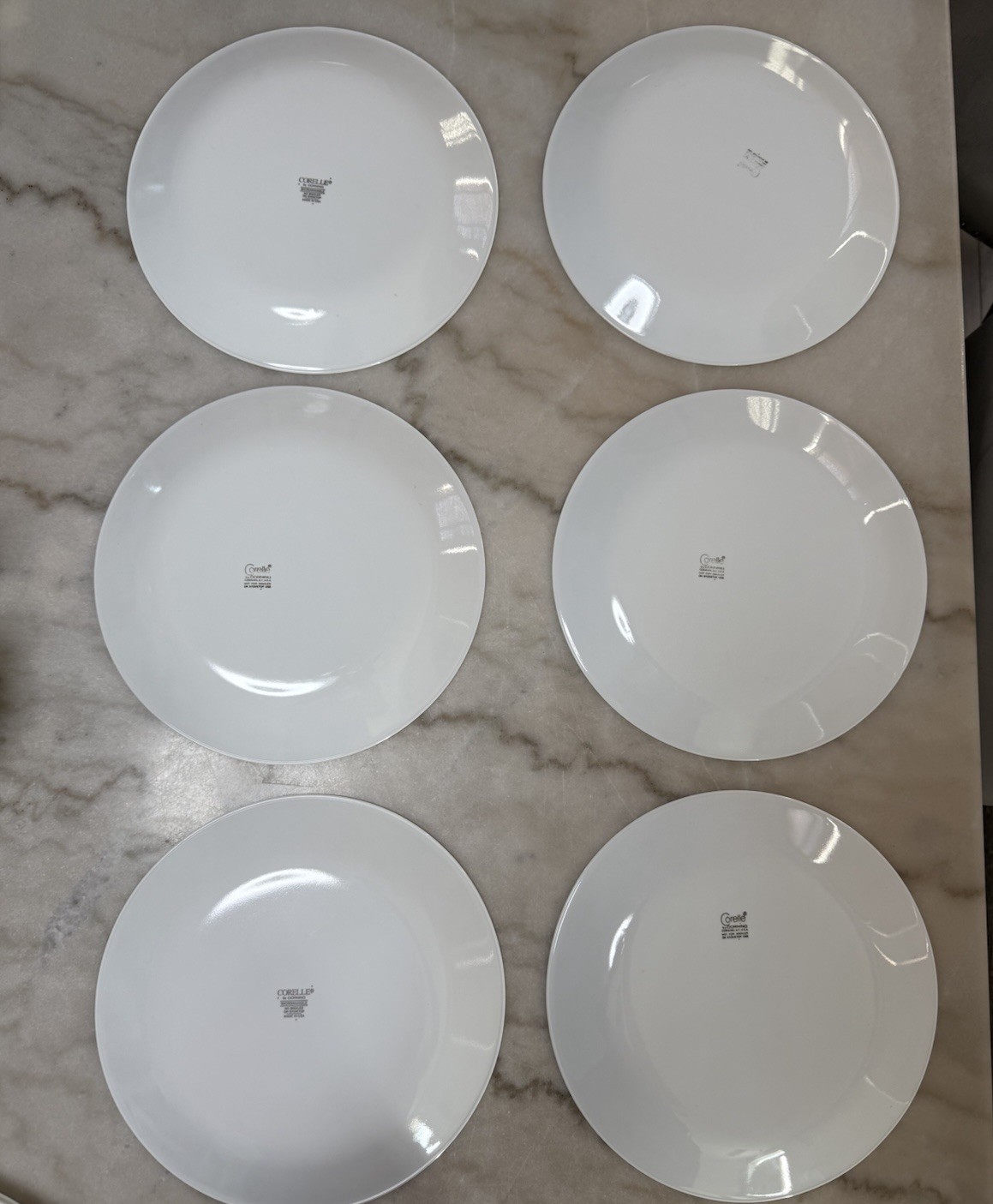 Set Of 6 Corelle By Corning Winter Holly Days Christmas Dinner Plates 10.25” 🎄