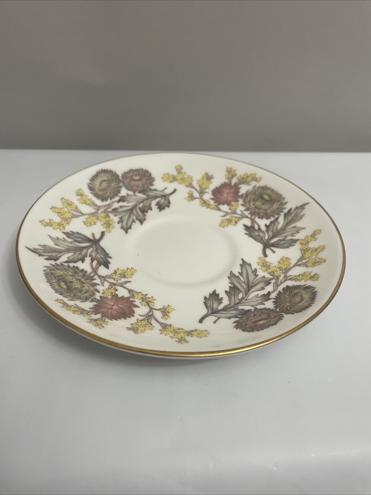 VINTAGE WEDGWOOD TEA CUP & SAUCER “LICHFIELD”- BONE CHINA – ENGLAND