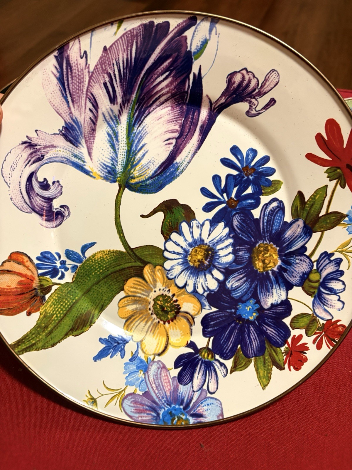 Mckenzie childs plates (3 )