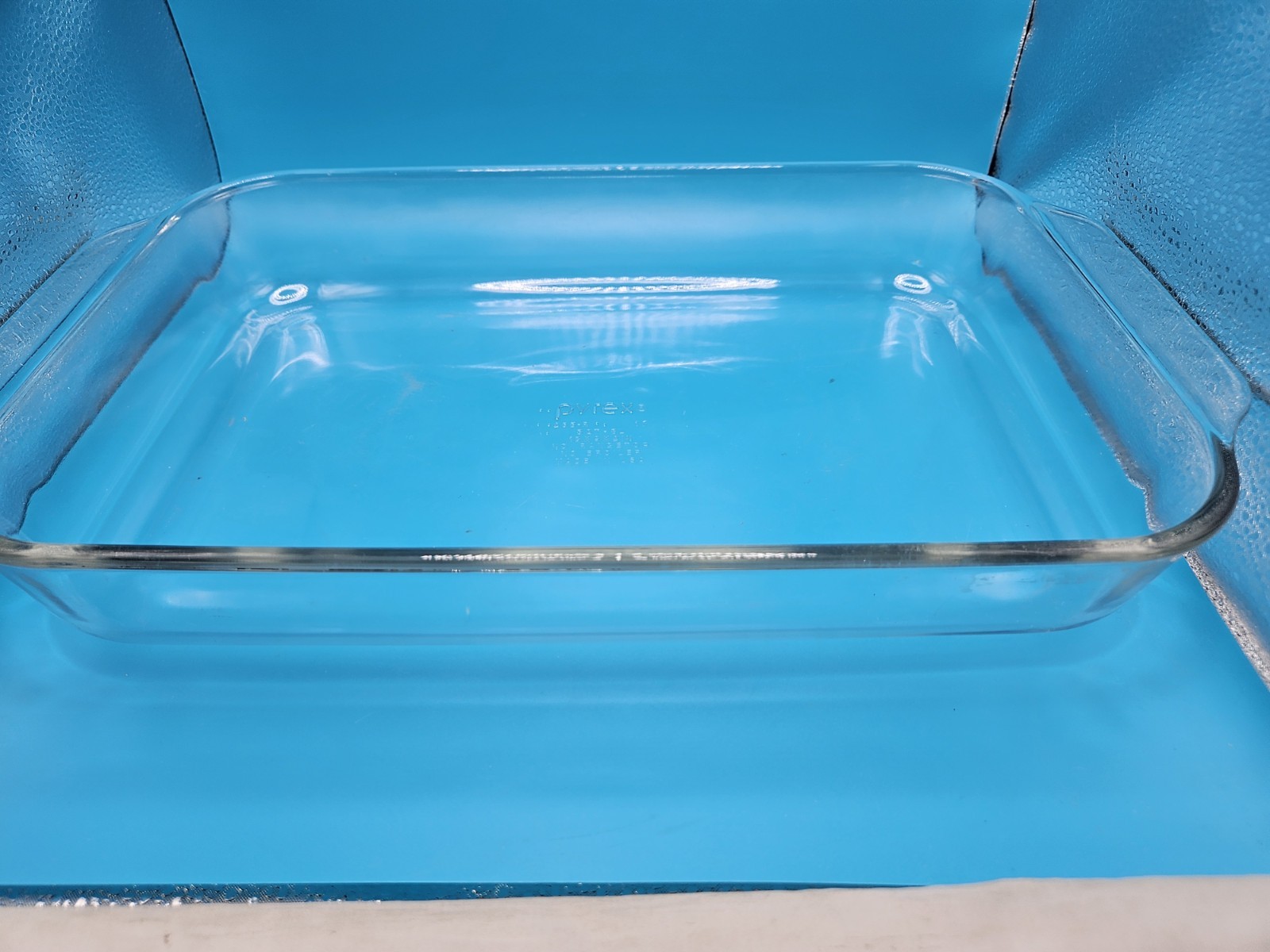 Pyrex Casserole Baking Dish #233-R Clear Glass 13x9x2 3Qt 3L Lasagna Pan