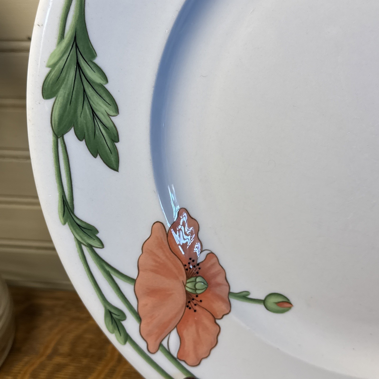 Villeroy & Boch 12 3/4″ AMAPOLA Large Round Serving CHOP Platter Plate Charger