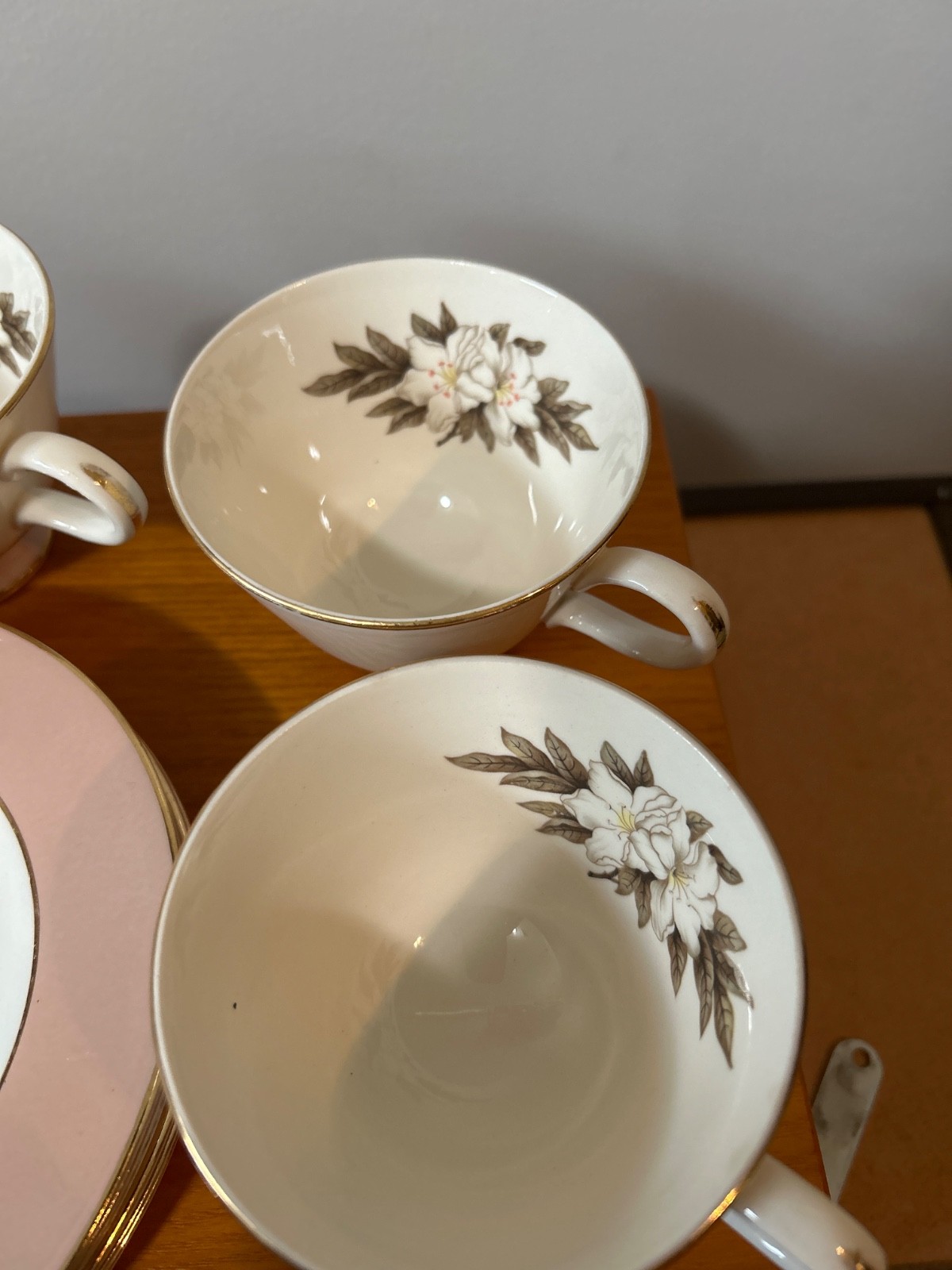 sevron 1950’s fair lady pattern 6 saucers 5 cups