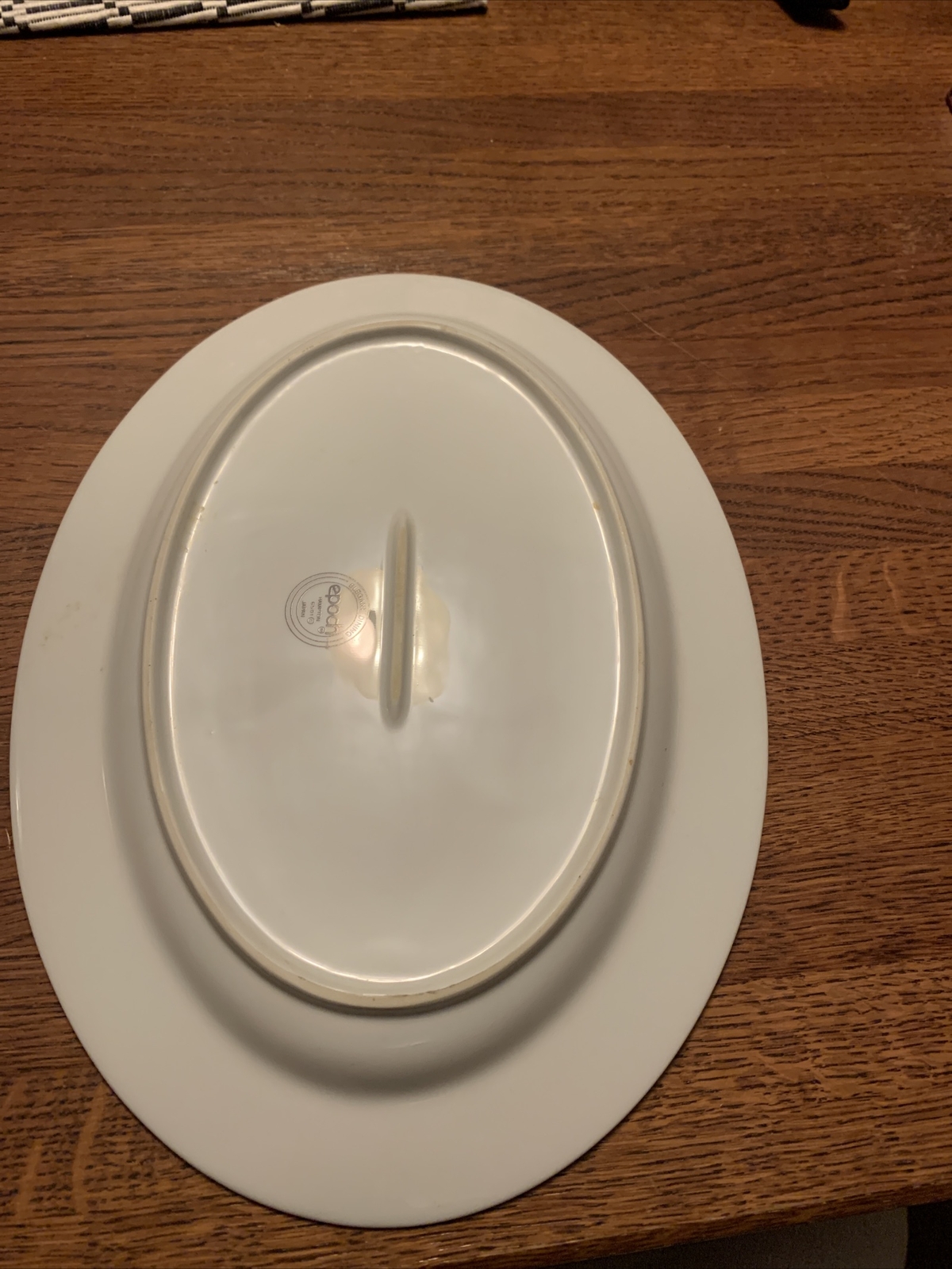 Epoch Elegant Dining 12.25″ Serving Platter/Hampton 6501 Made In Japan
